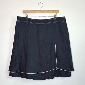 CONRAD C Collection Women 18 Black Modal Blend Skirt Vintage Goth Witchy Boho‎